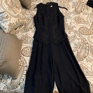 Laundry black jumpsuit